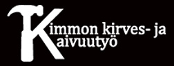 Kimmon Kirves- ja Kaivuutyö logo